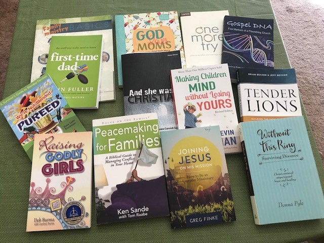 These are pictures of some of the books and authors we have featured on the
Family Shield radio program and podcast. 